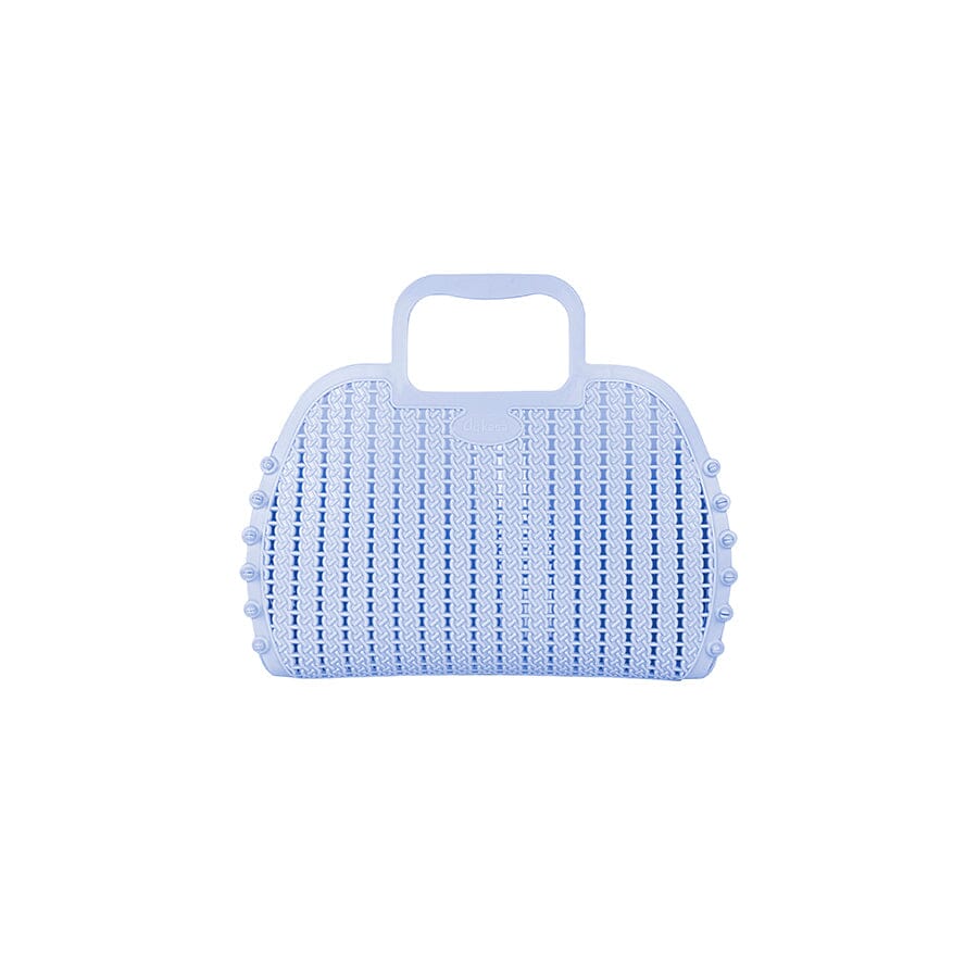 Korbtasche mini baby blue