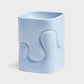 &klevering - Vase puffy light blue