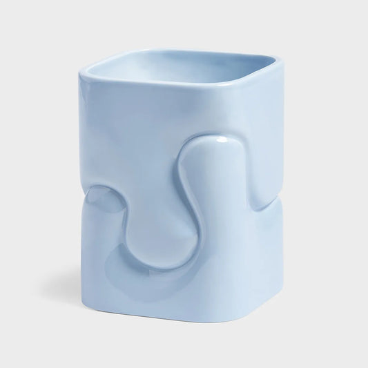 &klevering - Vase puffy light blue