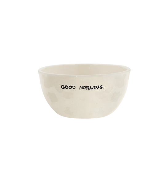 Bowl "Good Morning"