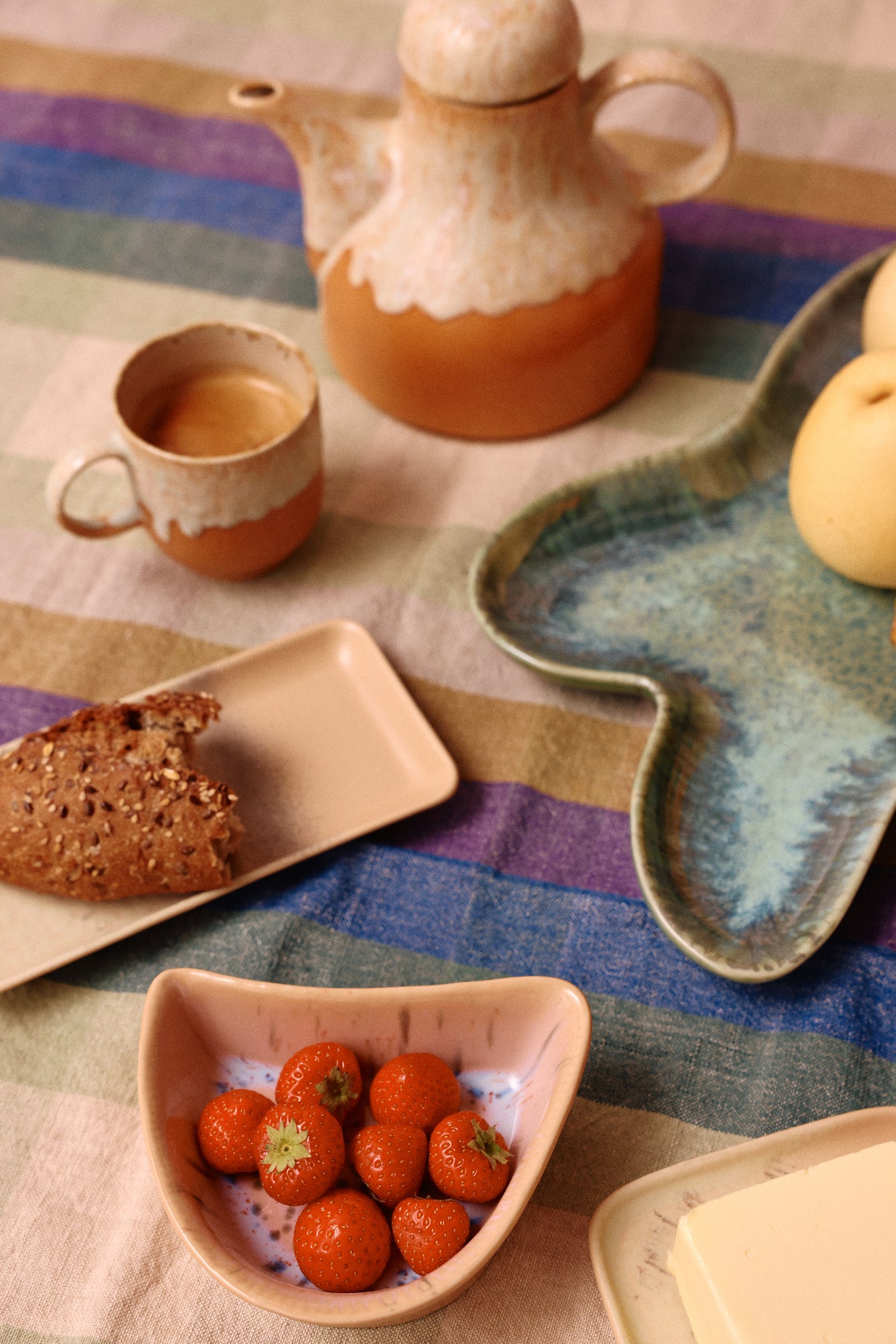 HKliving 70s Ceramics: Tapas Schale Speckled