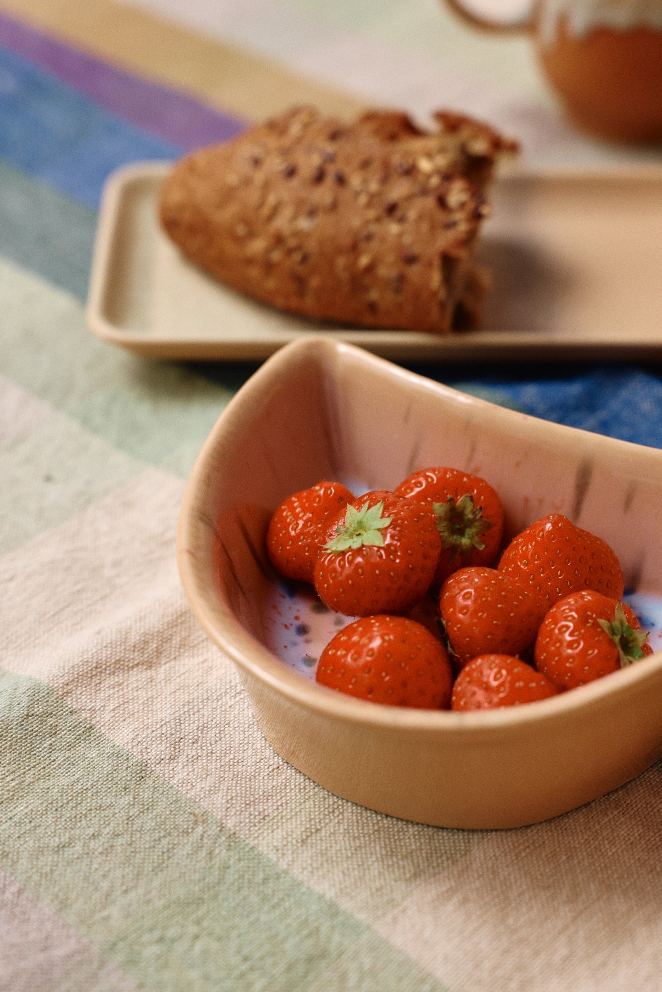 HKliving 70s Ceramics: Tapas Schale Speckled