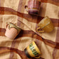 HKliving 70s Ceramics: Americano Tassen Radiant (4er Set)