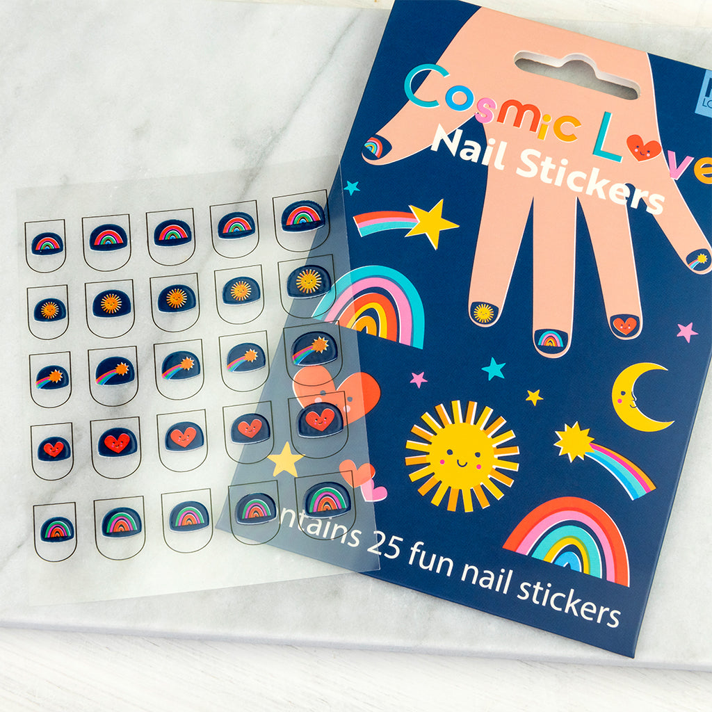 Rex London - Nail Sticker - Cosmic Love (25er Set)