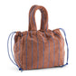 Naram Handbag Small (camel & ultramarine)