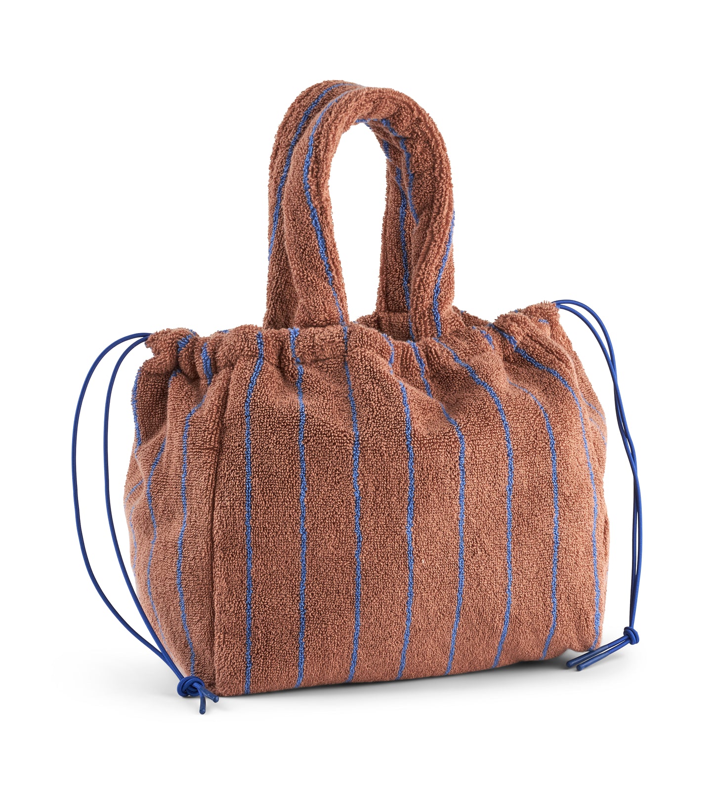 Naram Handbag Small (camel & ultramarine)