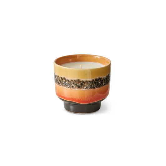 HKliving 70s Ceramics: Duftkerze "Tulum" small