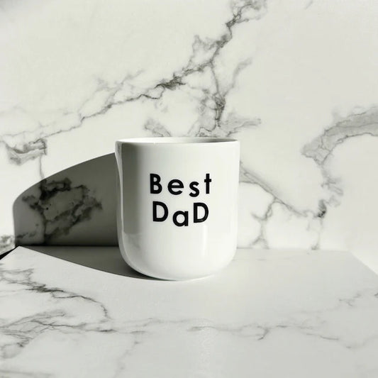 Porzellanbecher "Best Dad"
