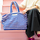 Weekend Bag Naram (dazzling blue & rose)