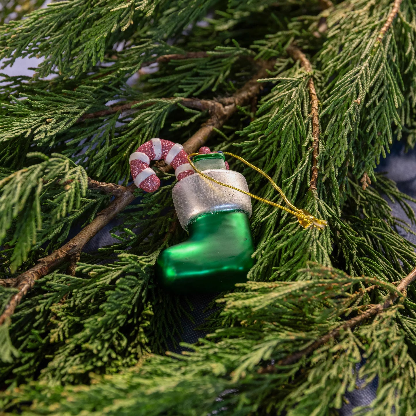 Weihnachtsbaum-Ornament Strumpf (&klevering)