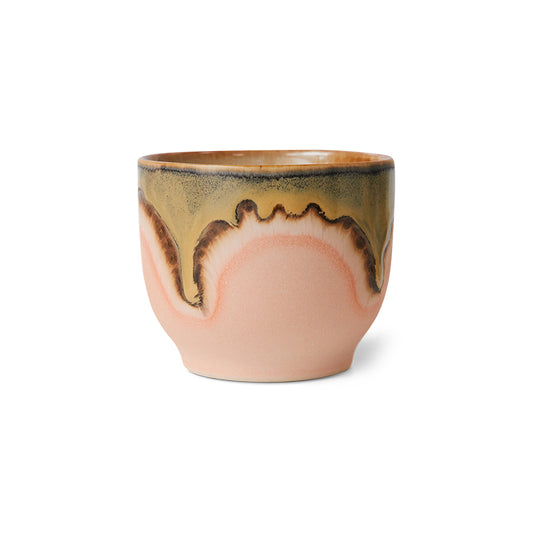 HKliving 70s Ceramics: Café Becher Blossom