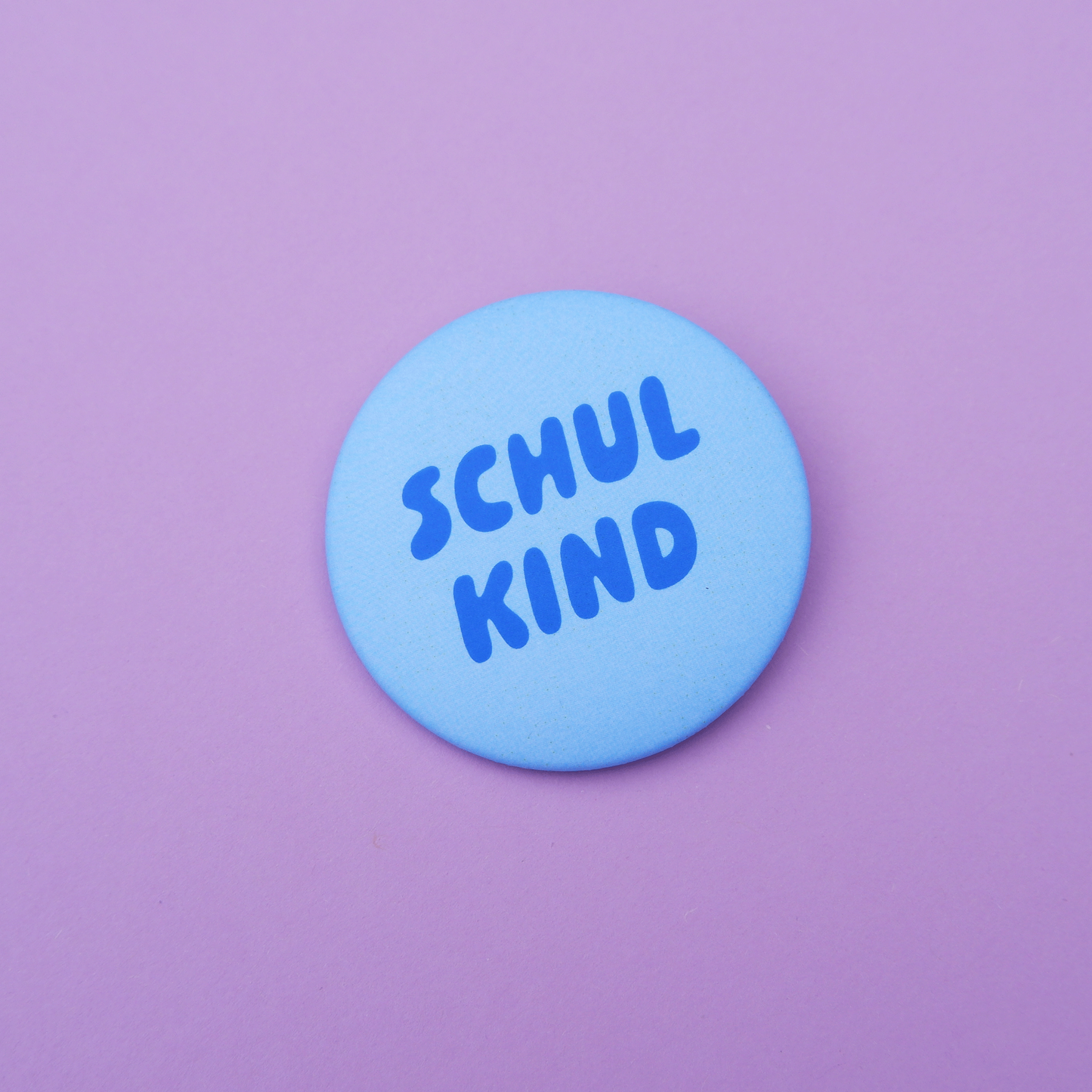 Button Schulkind "blau"