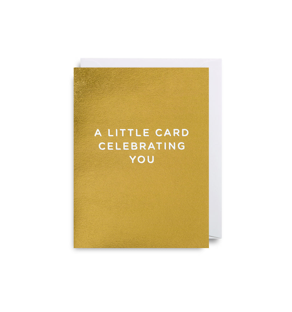 Klappkarte Mini A Little Card Celebrating You