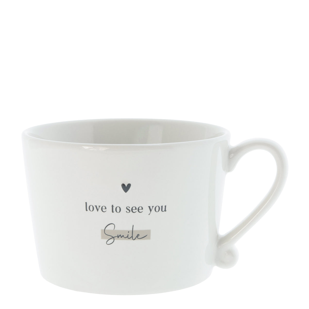 Bastion Collections Tasse "Love to see you smile"