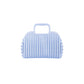 Korbtasche mini baby blue